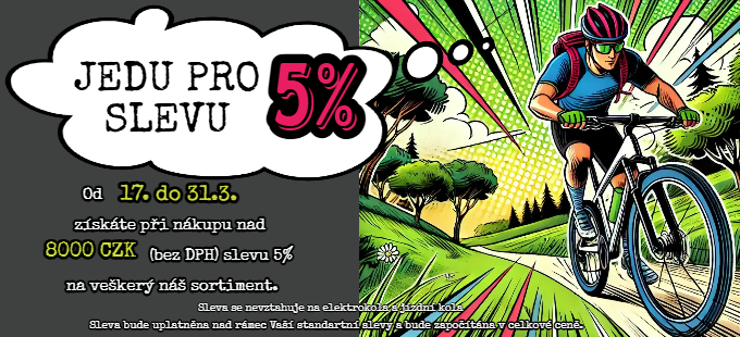 Jedu pro slevu 5%