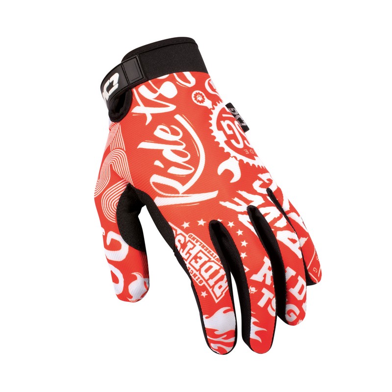 Rukavice TSG "DW" Gloves - Red Sticky, M